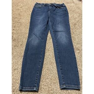 Judy Blue Dark Wash Skinny Jeans High Rise Stretch Denim JB88365 Womens 15/32